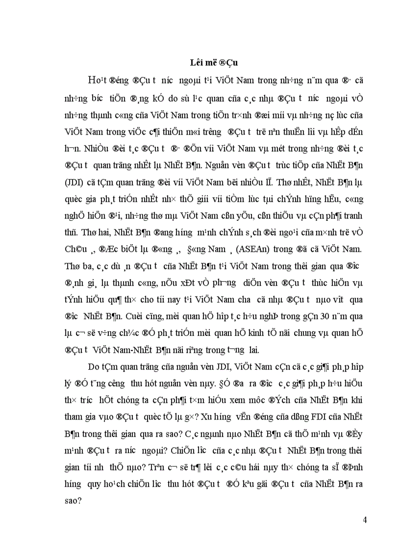 image for page Tình hình đầu tư trực tiếp ra nước ngoài của Nhật Bản trong thập kỷ 90 và một số giải pháp nhằm tăng cường thu hút đầu tư của Nhật Bản vào Việt Nam 1