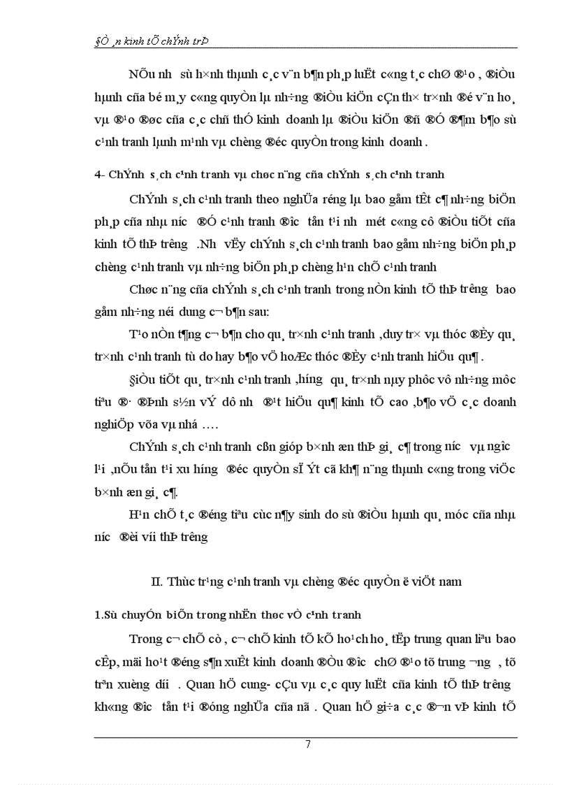 image for page Cạnh tranh trong nền kinh tế thị trường định hướng xã hội chủ nghĩa ở Việt Nam 1