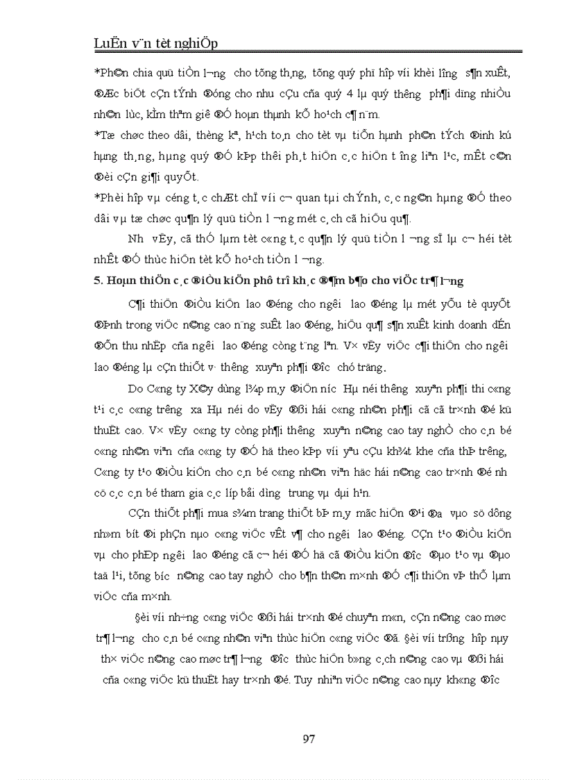 image for page Những giải pháp nhằm cải tiến các hình thức trả lương tại Công ty Xây dựng lắp máy điện nước Hà nội
