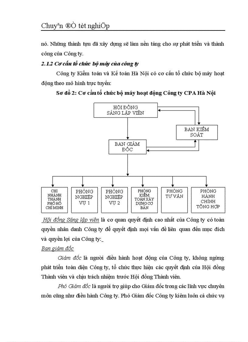 image for page Vận dụng thủ tục phân tích trong quy trình kiểm toán Báo cáo Tài chính tại Công ty Kiểm toán và Kế toán Hà Nội 1