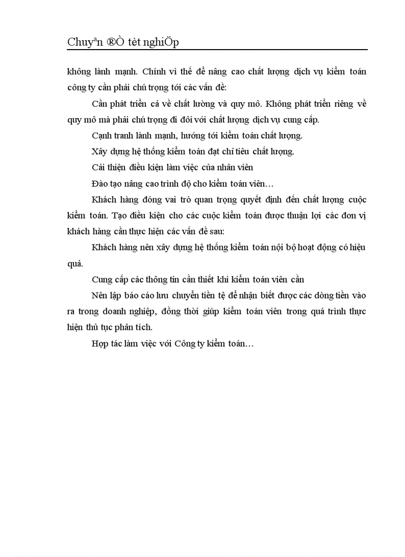 image for page Vận dụng thủ tục phân tích trong quy trình kiểm toán Báo cáo Tài chính tại Công ty Kiểm toán và Kế toán Hà Nội 1
