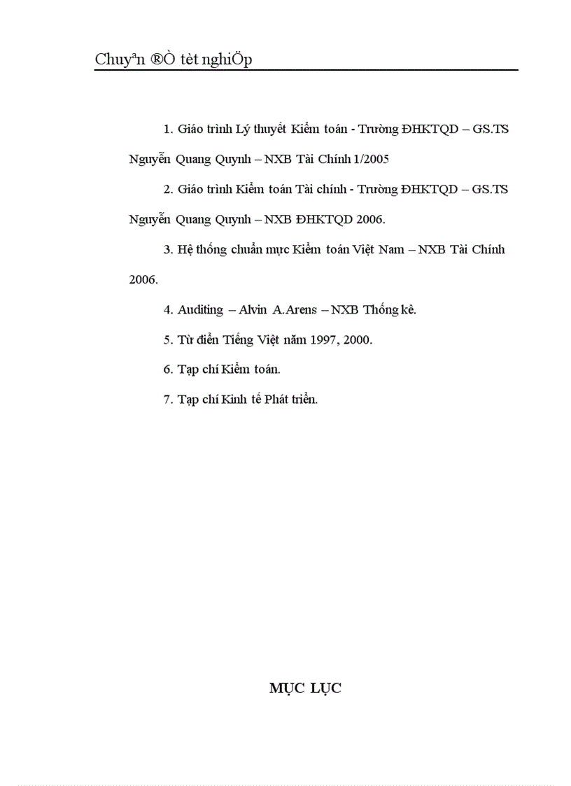 image for page Vận dụng thủ tục phân tích trong quy trình kiểm toán Báo cáo Tài chính tại Công ty Kiểm toán và Kế toán Hà Nội 1