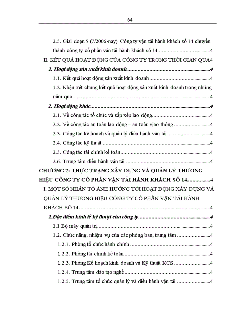 image for page Hoàn thiện việc xây dựng và quản lý thương hiệu Công ty Cổ phần Vận tải Hành khách số 14