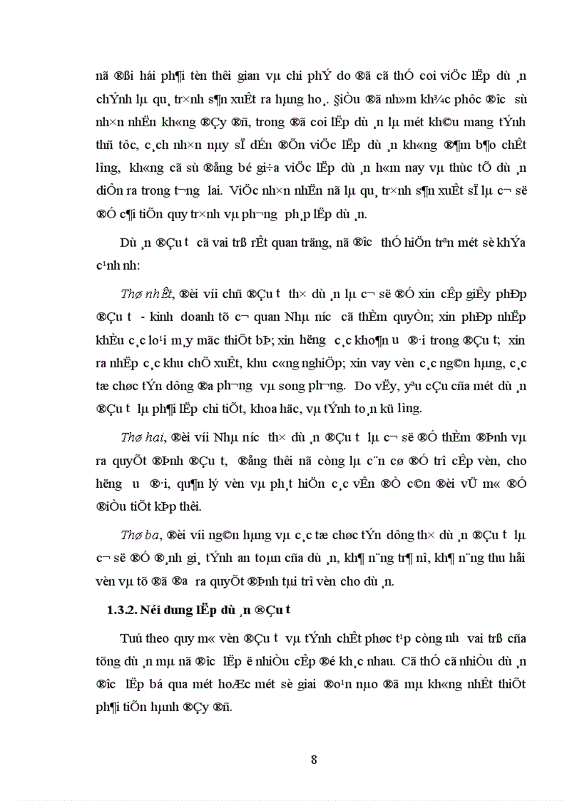 image for page Những yếu tố bất định tác động đến dự án trong tương lai