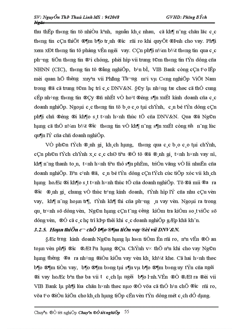 image for page Giải pháp mở rộng tín dụng đối với DNV N tại VIB Bank