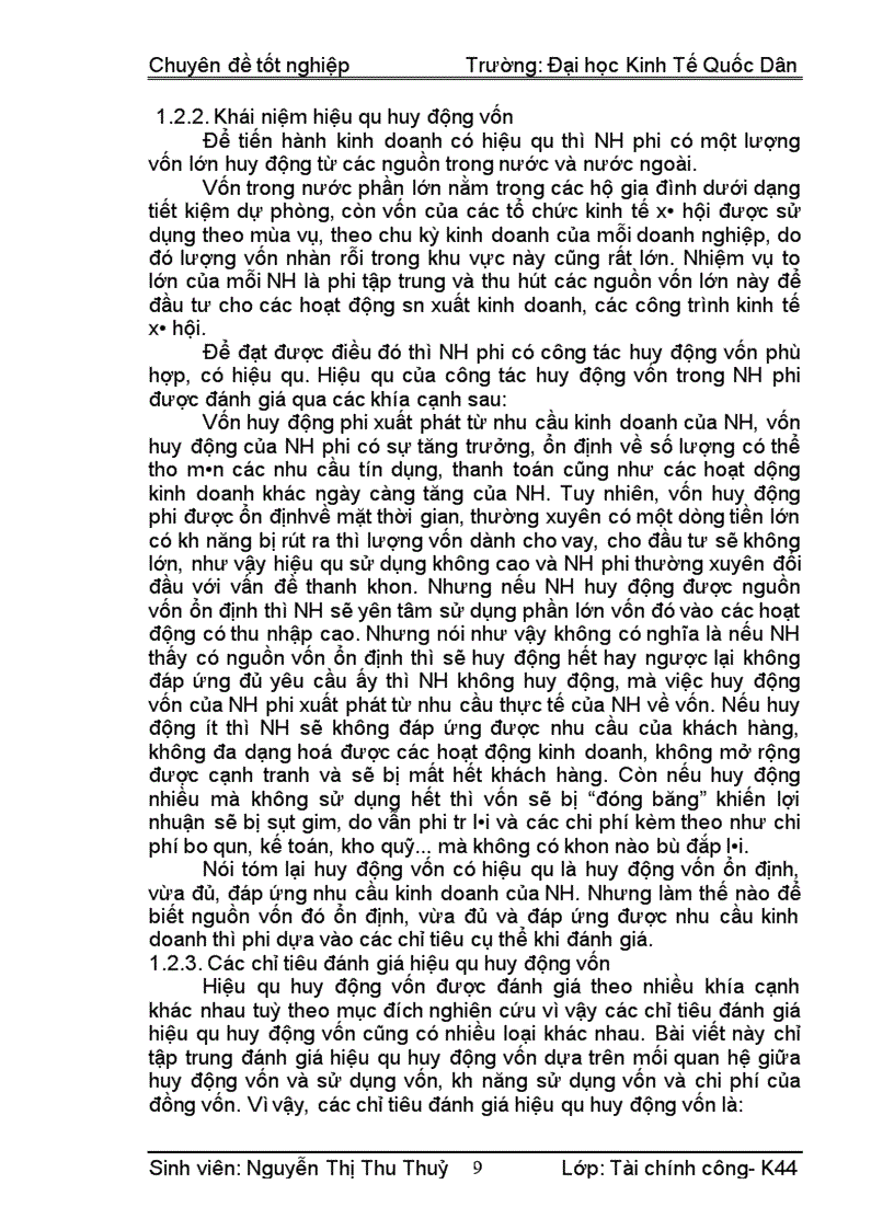 image for page Nâng cao hiệu qu huy động vốn tại NHNNo PTNT huyện Hoài Đức