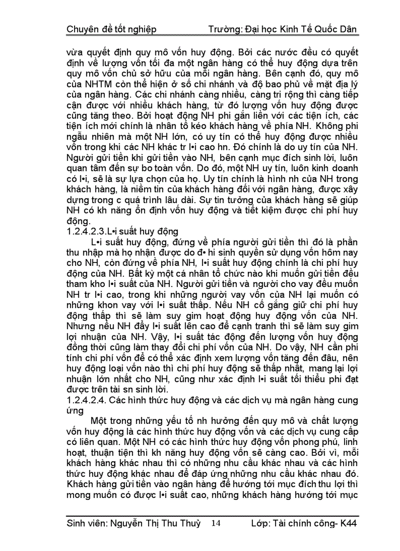 image for page Nâng cao hiệu qu huy động vốn tại NHNNo PTNT huyện Hoài Đức