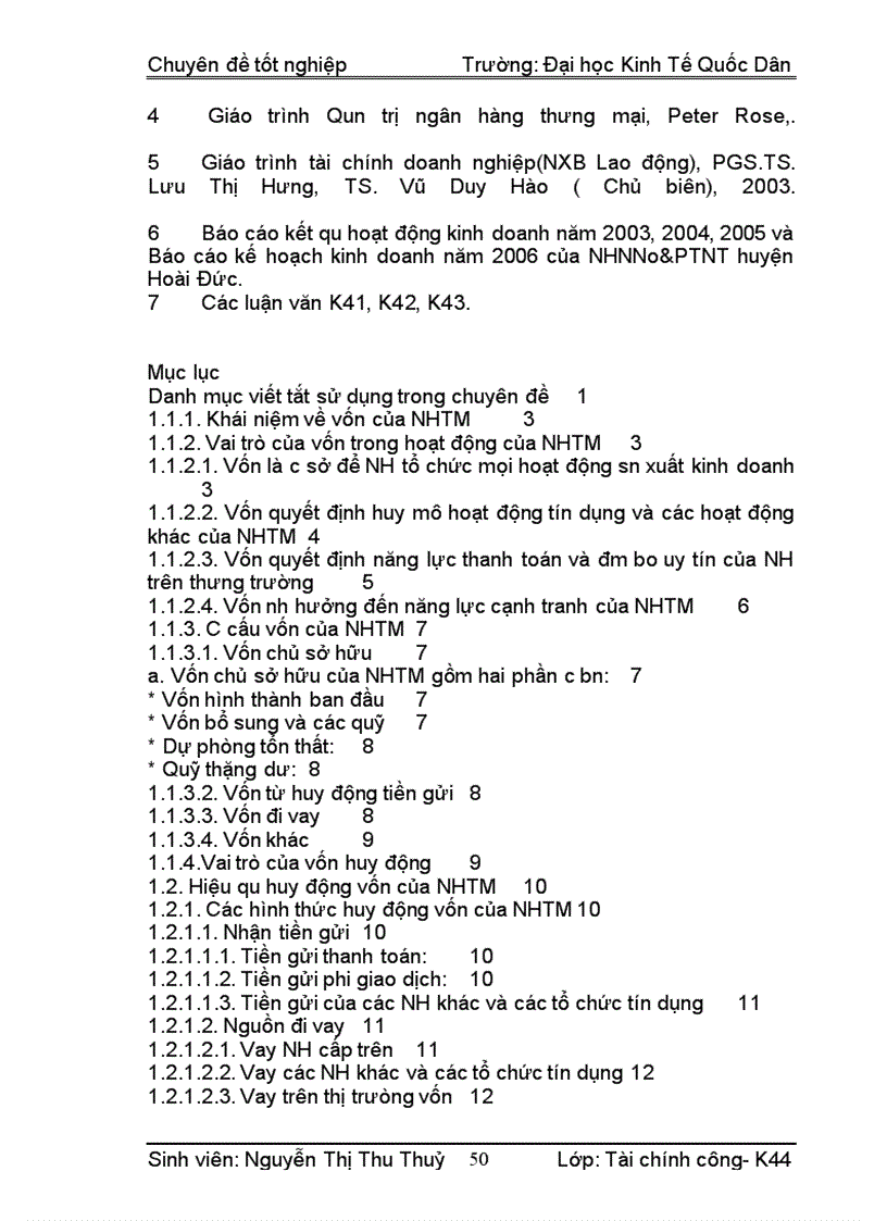 image for page Nâng cao hiệu qu huy động vốn tại NHNNo PTNT huyện Hoài Đức