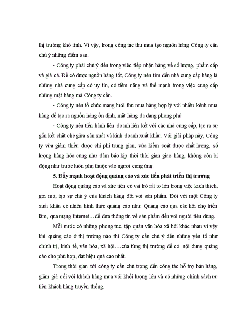 image for page Phương hướng và giải pháp phát triển thị trường xuất khẩu của Công ty cổ phần Xuất nhập khẩu Tạp phẩm