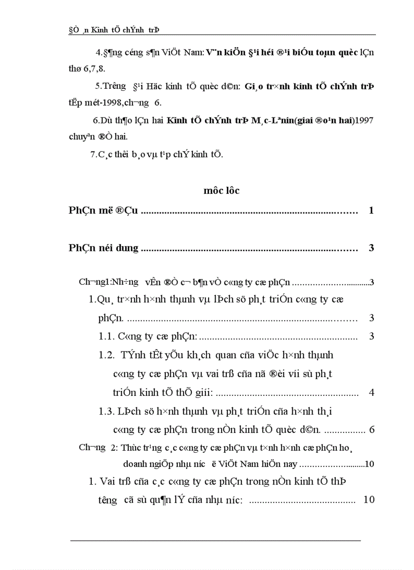 image for page Thực trạng các công ty cổ phần và tình hình cổ phần hoá doanh nghiệp ở nước ta hiện nay 1