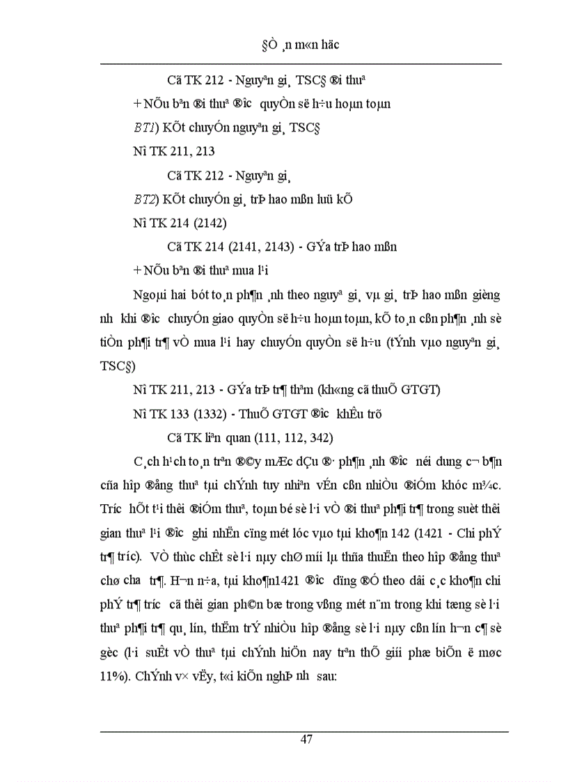 image for page một số vấn đề về chế độ tài chính và kế toán TSCĐ thuê mua tài chính ở việt nam 1