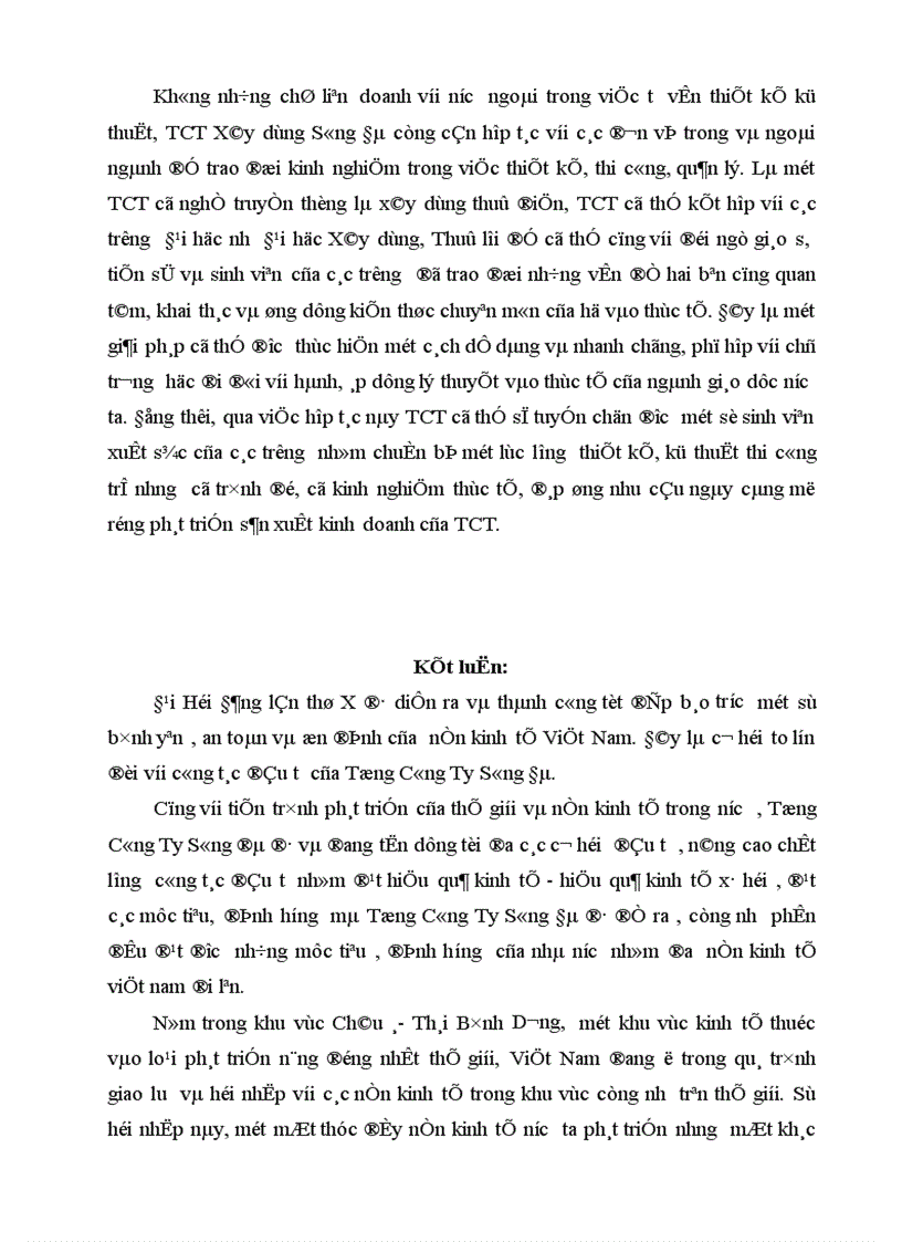 image for page Thực trạng và giải pháp về hoạt động đầu tư phát triển tại Tổng Công Ty Sông Đa 1