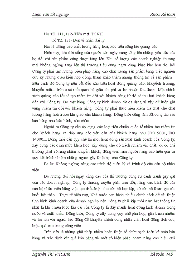 image for page Hoàn thiện kế toán bán hàng và xác định kết quả bán hàng tại Công ty Cổ phần Thiết bị phụ tùng cơ điện EMESCO 1