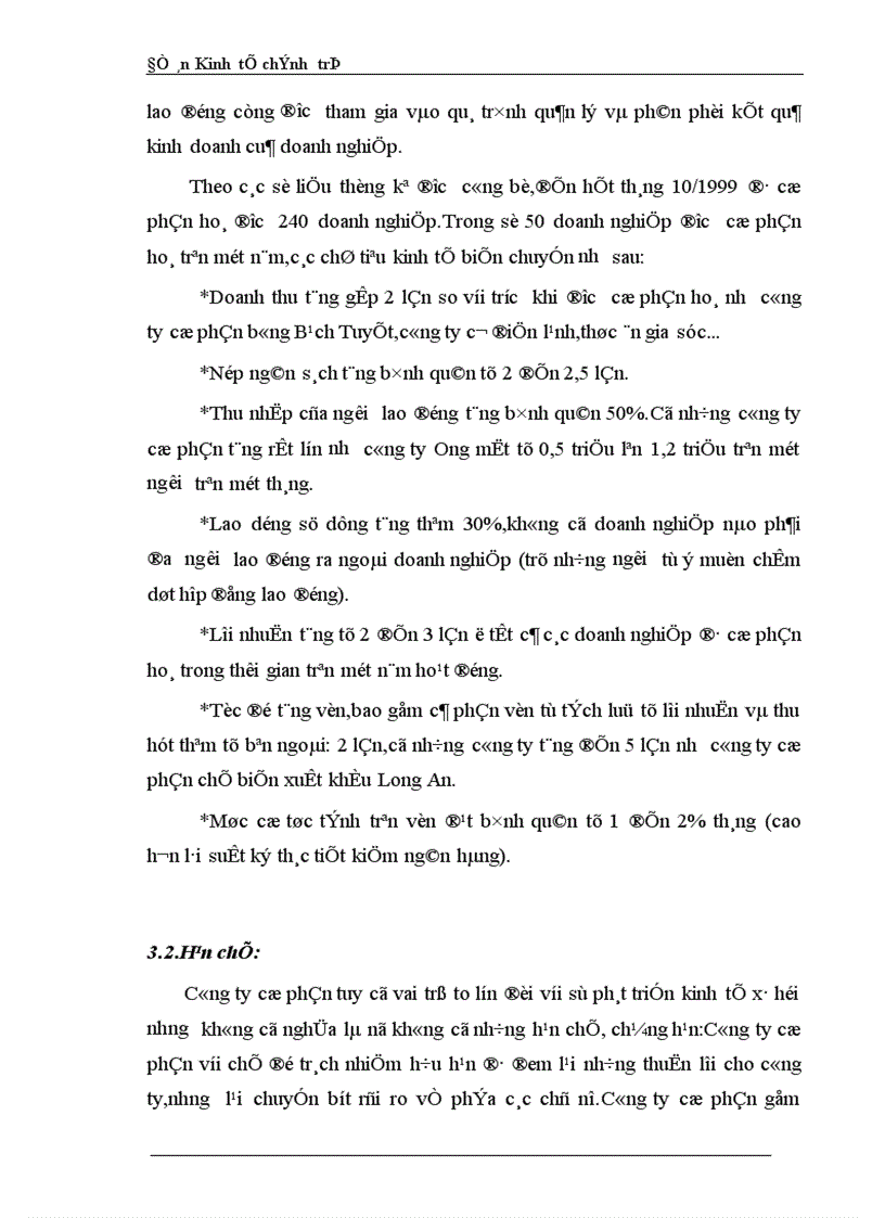 image for page Thực trạng các công ty cổ phần và tình hình cổ phần hoá doanh nghiệp ở nước ta hiện nay 1
