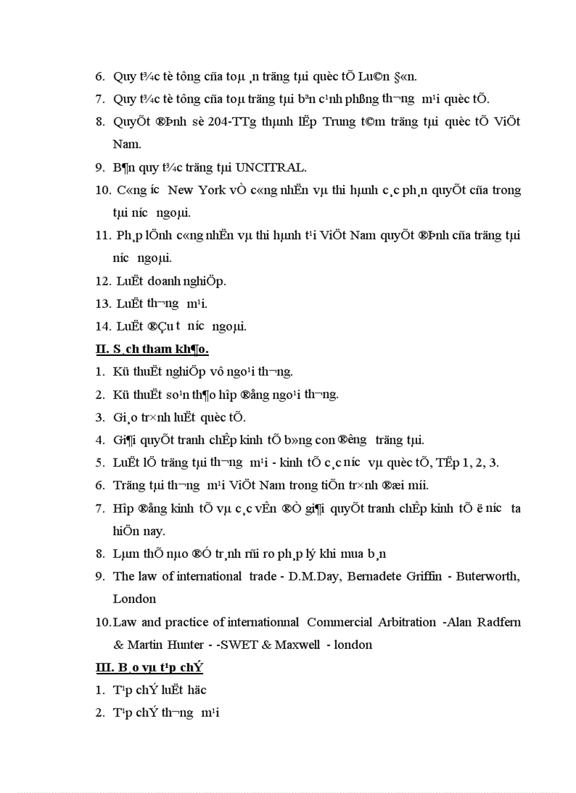 image for page Tranh chấp thương mại và giải quyết tranh chấp ở Trung tâm trọng tài quốc tế Việt Nam