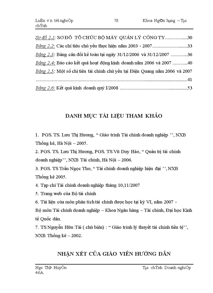 image for page Nâng cao hiệu quả phân tích tài chính tại công ty cổ phần bóng đèn Điện Quang 1