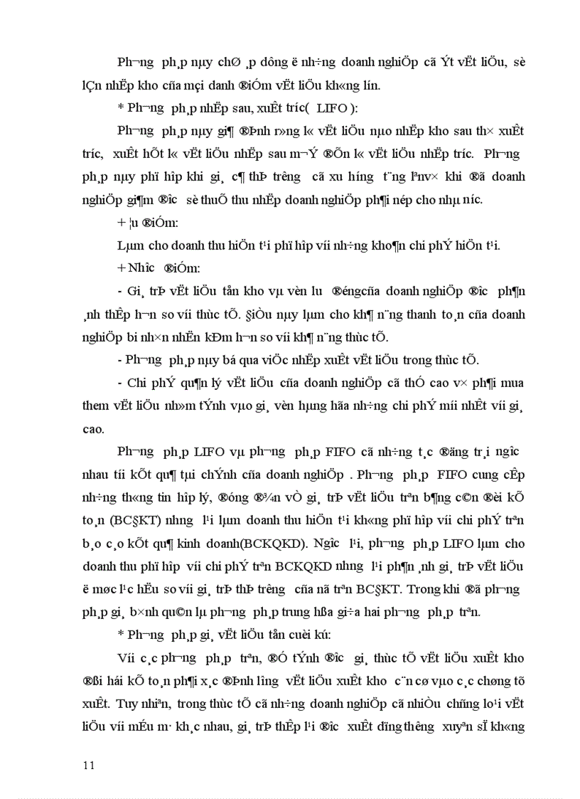 image for page Thực trạng tổ chức kế toán vật liệu tại trong các doanh nghiệp sản xuất