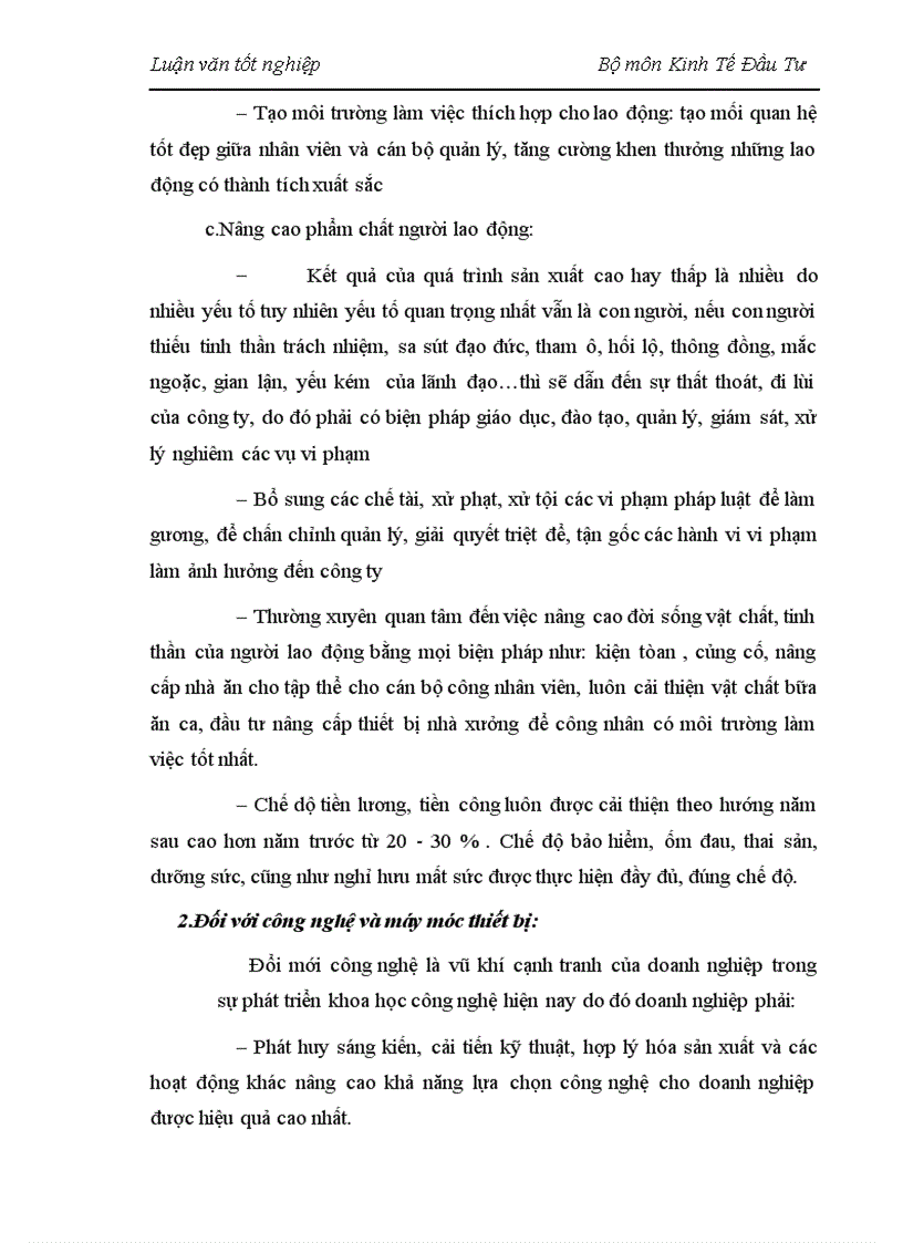 image for page Thực trạng và giải pháp nâng cao hiệu quả hoạt động đầu tư sản xuất gạch bê tông ở Công ty cổ phần Thăng Long 1