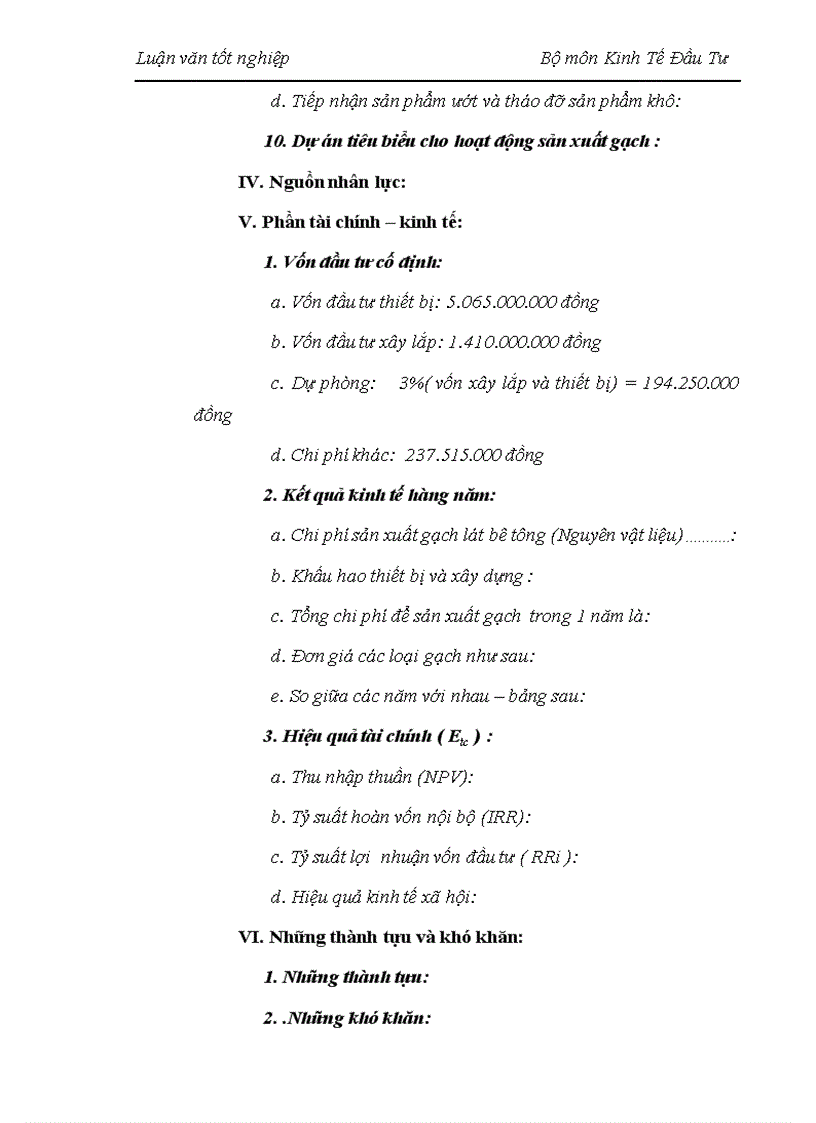 image for page Thực trạng và giải pháp nâng cao hiệu quả hoạt động đầu tư sản xuất gạch bê tông ở Công ty cổ phần Thăng Long 1