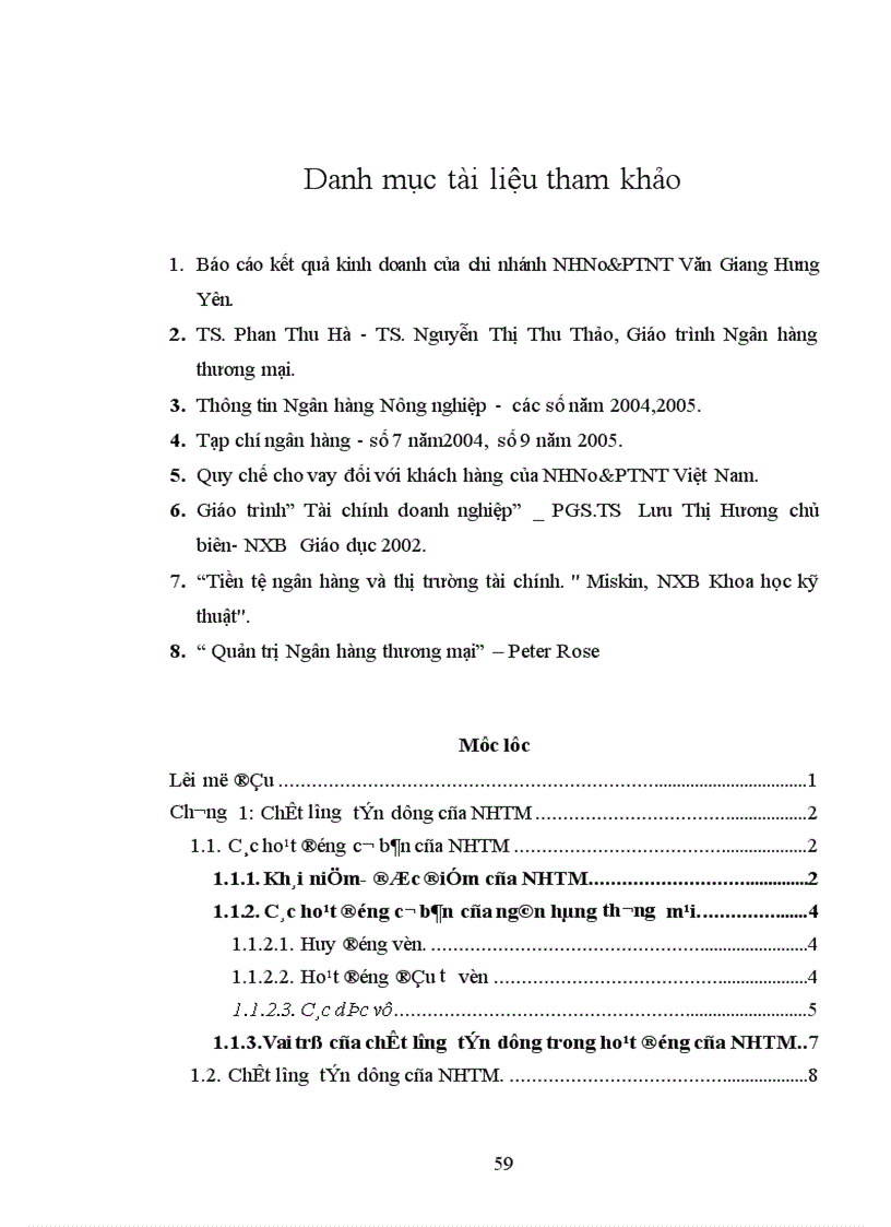 image for page Nâng cao chất lượng tín dụng tại chi nhánh NHNo PTNT Văn Giang Hưng Yên