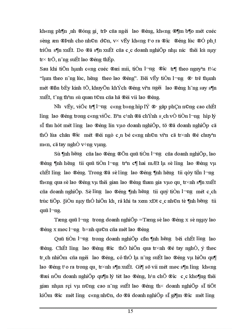 image for page Hoàn thiện nội dung và phương pháp phân tích tình hình quản lý và sử dụng lao động tiền lương tại Công ty thuốc lá Thăng Long