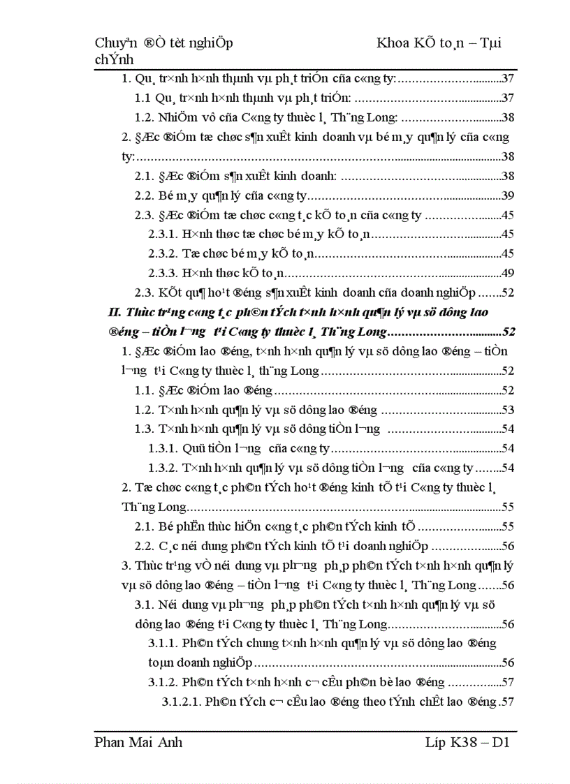image for page Hoàn thiện nội dung và phương pháp phân tích tình hình quản lý và sử dụng lao động tiền lương tại Công ty thuốc lá Thăng Long