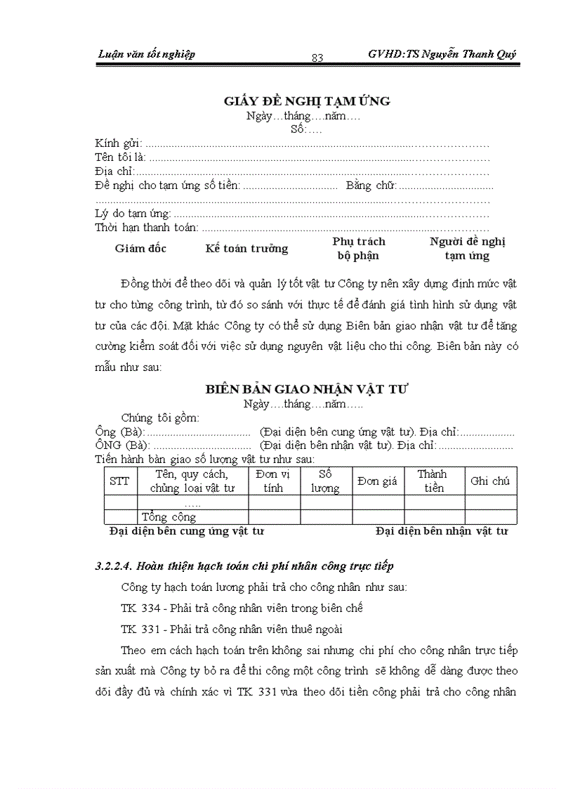 image for page Hoàn thiện kế toán chi phí sản xuất và tính giá thành sản phẩm xây lắp tại Công ty cổ phần xây lắp I Petrolimex 1