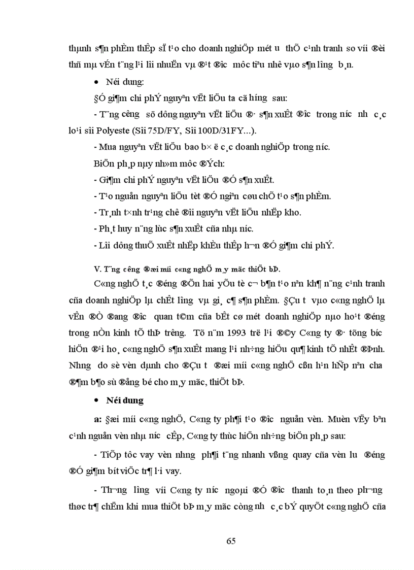 image for page Một số biện pháp nhằm duy trì và mở rộng thị trường tiêu thụ sản phẩm tại Công ty cổ phần Dệt 10 10 1