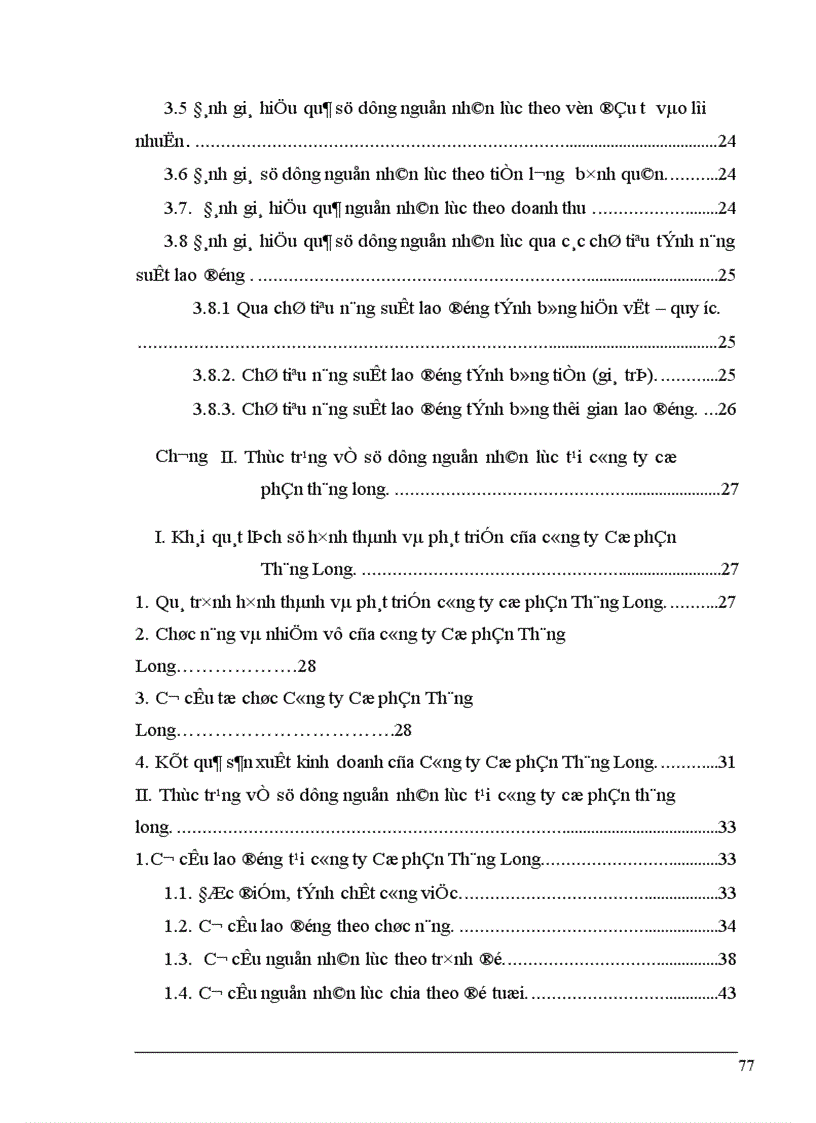 image for page Một số giải pháp nâng cao hiệu quả sử dụng nguồn nhân lực tại công ty Cổ phần Thăng Long 1