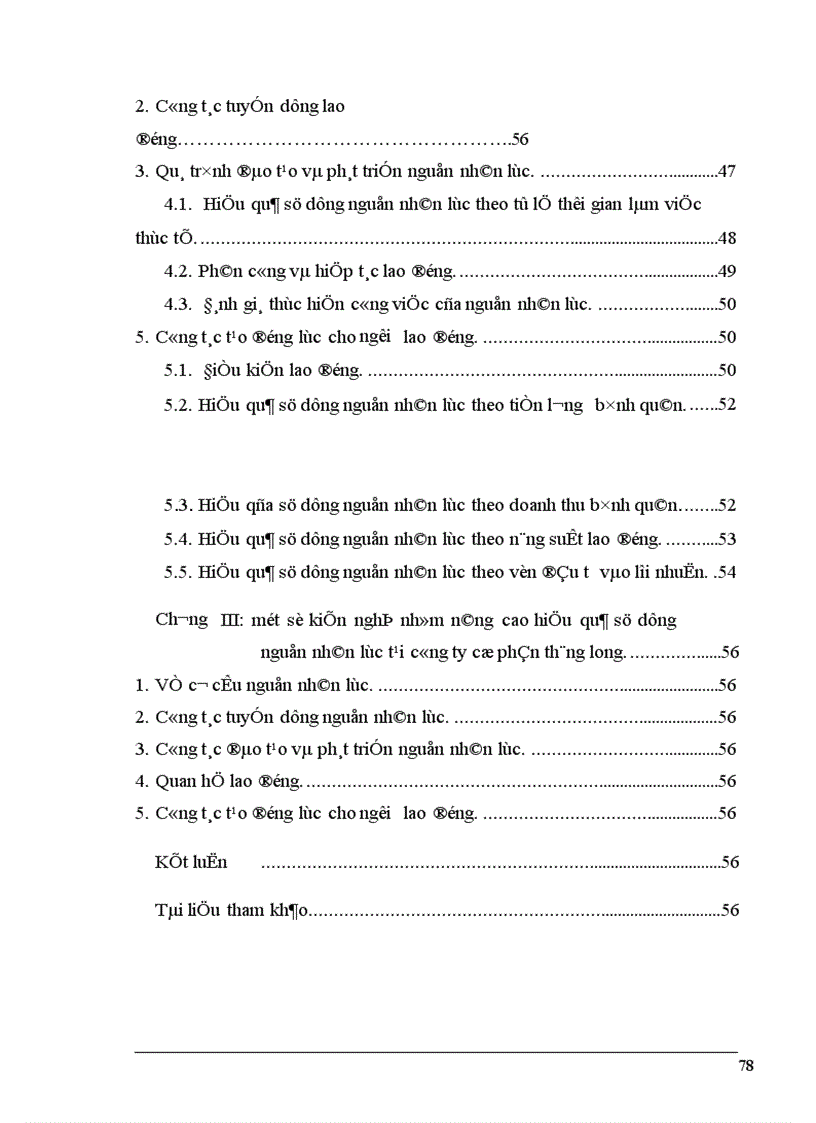 image for page Một số giải pháp nâng cao hiệu quả sử dụng nguồn nhân lực tại công ty Cổ phần Thăng Long 1