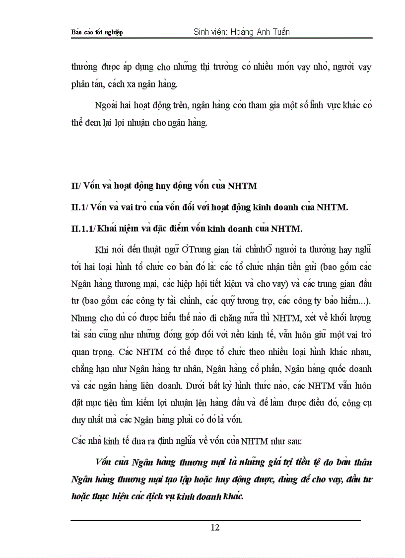 image for page Tăng cươ ng kha năng huy đô ng vô n trong hoa t đô ng ti n du ng ơ chi nha nh ngân ha ng Công Thương Chương Dương