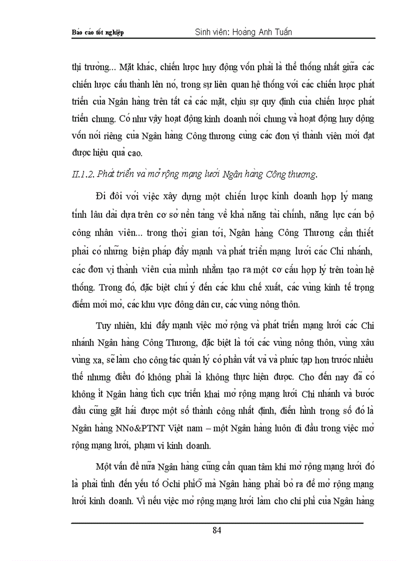 image for page Tăng cươ ng kha năng huy đô ng vô n trong hoa t đô ng ti n du ng ơ chi nha nh ngân ha ng Công Thương Chương Dương