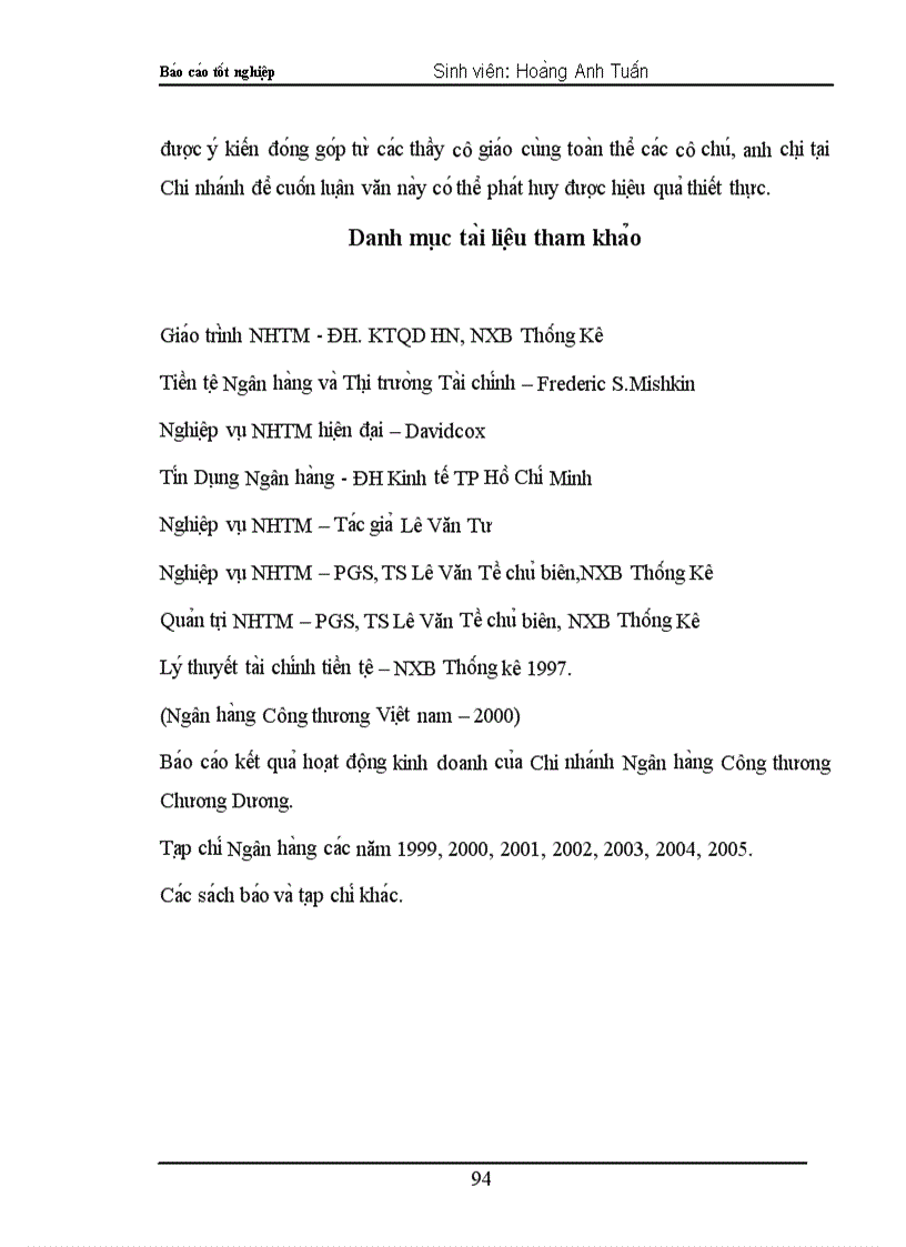 image for page Tăng cươ ng kha năng huy đô ng vô n trong hoa t đô ng ti n du ng ơ chi nha nh ngân ha ng Công Thương Chương Dương