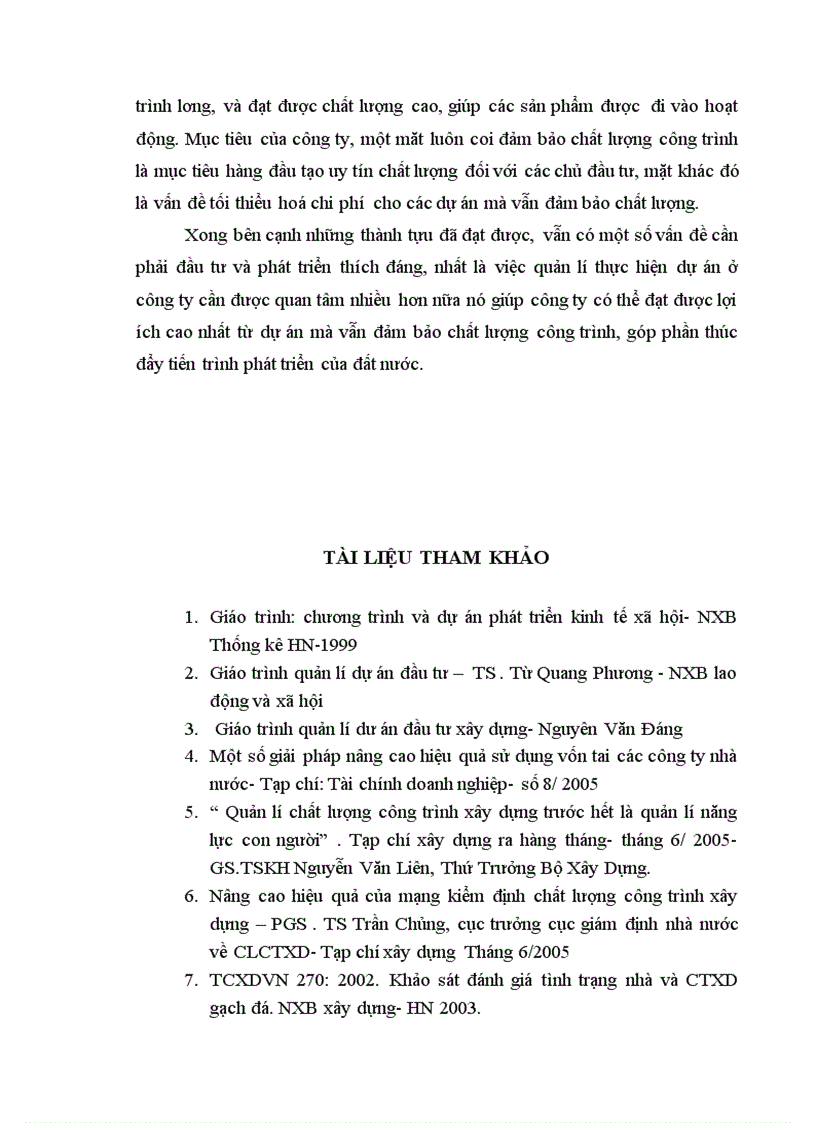image for page Tăng cường quản lí thực hiên dự án đầu tư của công ty TNHH xây dựng Á Đông