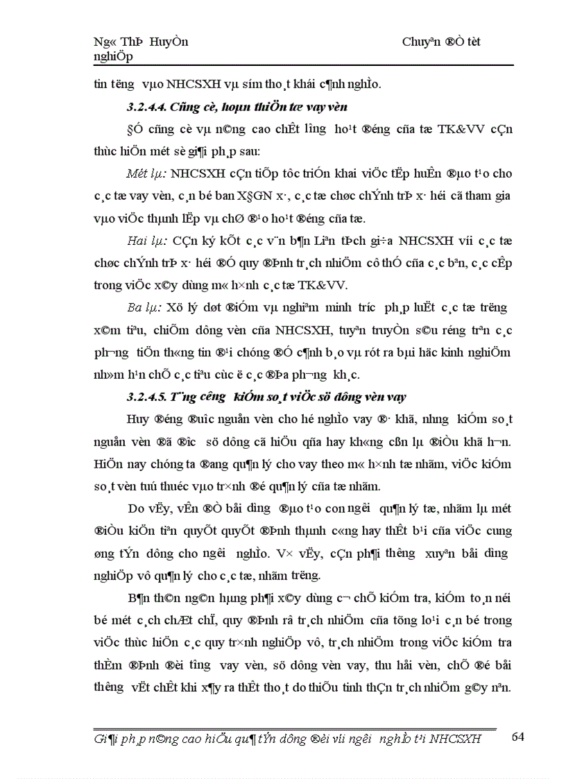image for page Giải pháp nâng cao hiệu quả tín dụng đối với người nghèo tại ngân hàng chính sách xã hội 1