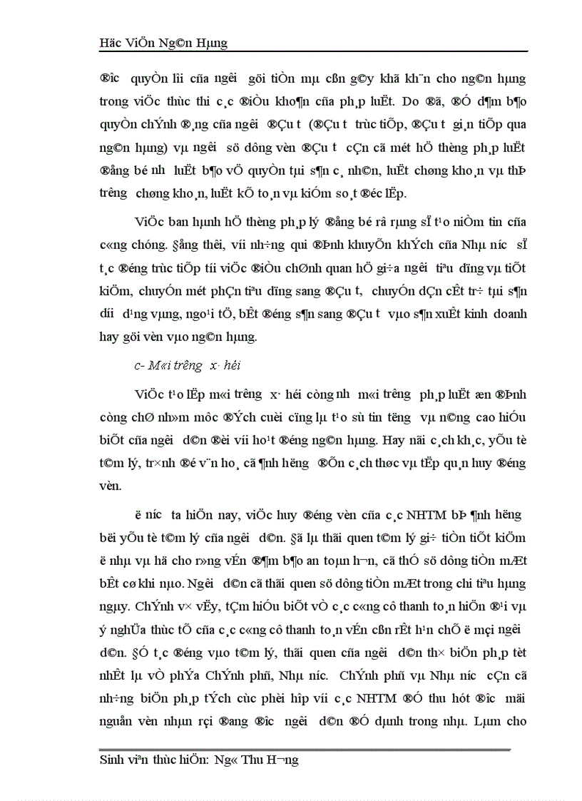 image for page Công tác huy động vốn tại Sở giao dịch I Ngân hàng Công thương Việt Nam Thực trạng và giải pháp 1