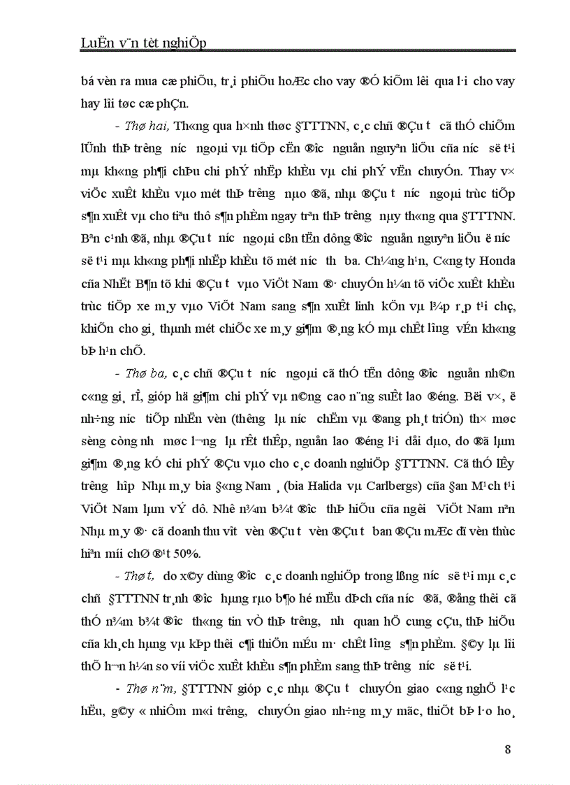 image for page Đầu tư trực tiếp nước ngoài của EU vào Việt Nam Thực trạng và giải pháp 1