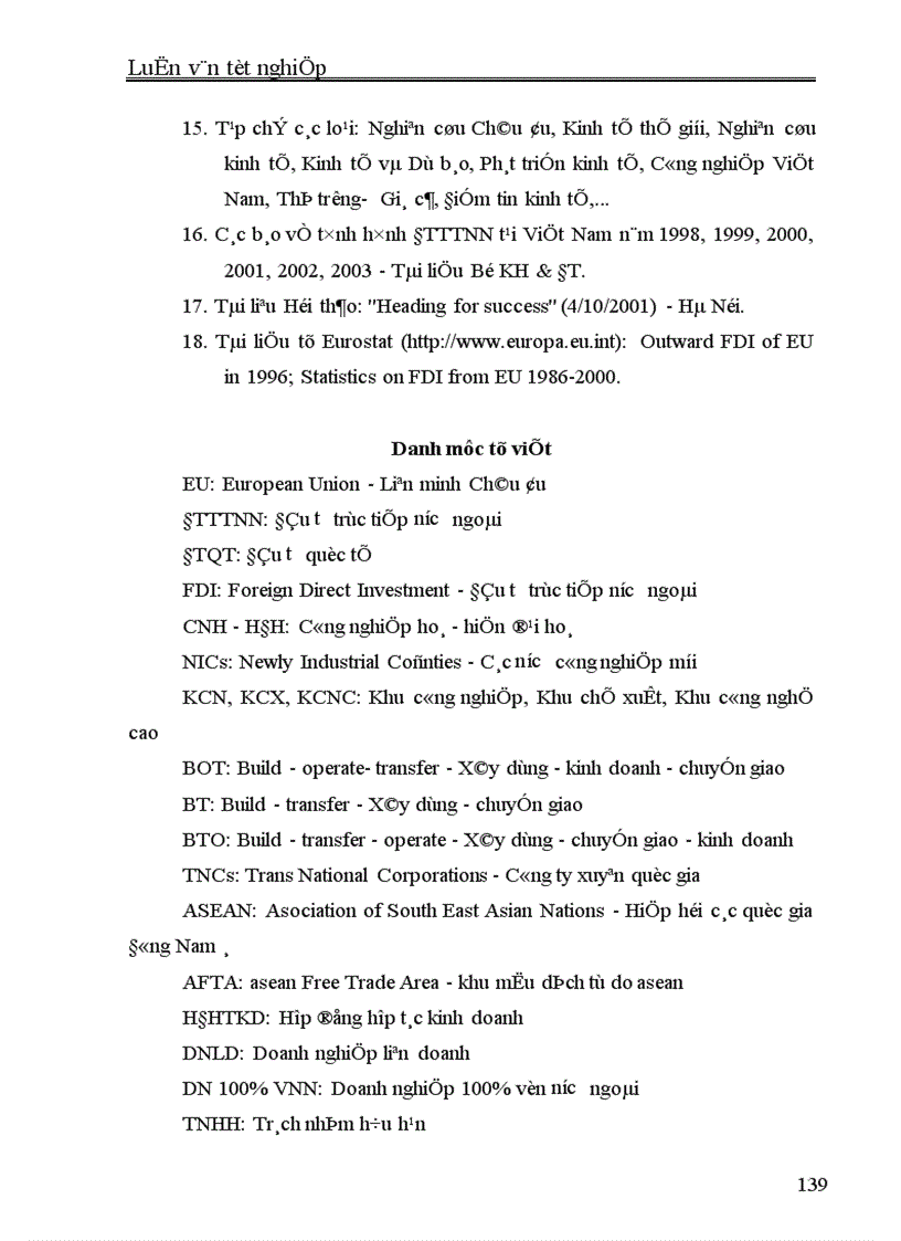 image for page Đầu tư trực tiếp nước ngoài của EU vào Việt Nam Thực trạng và giải pháp 1