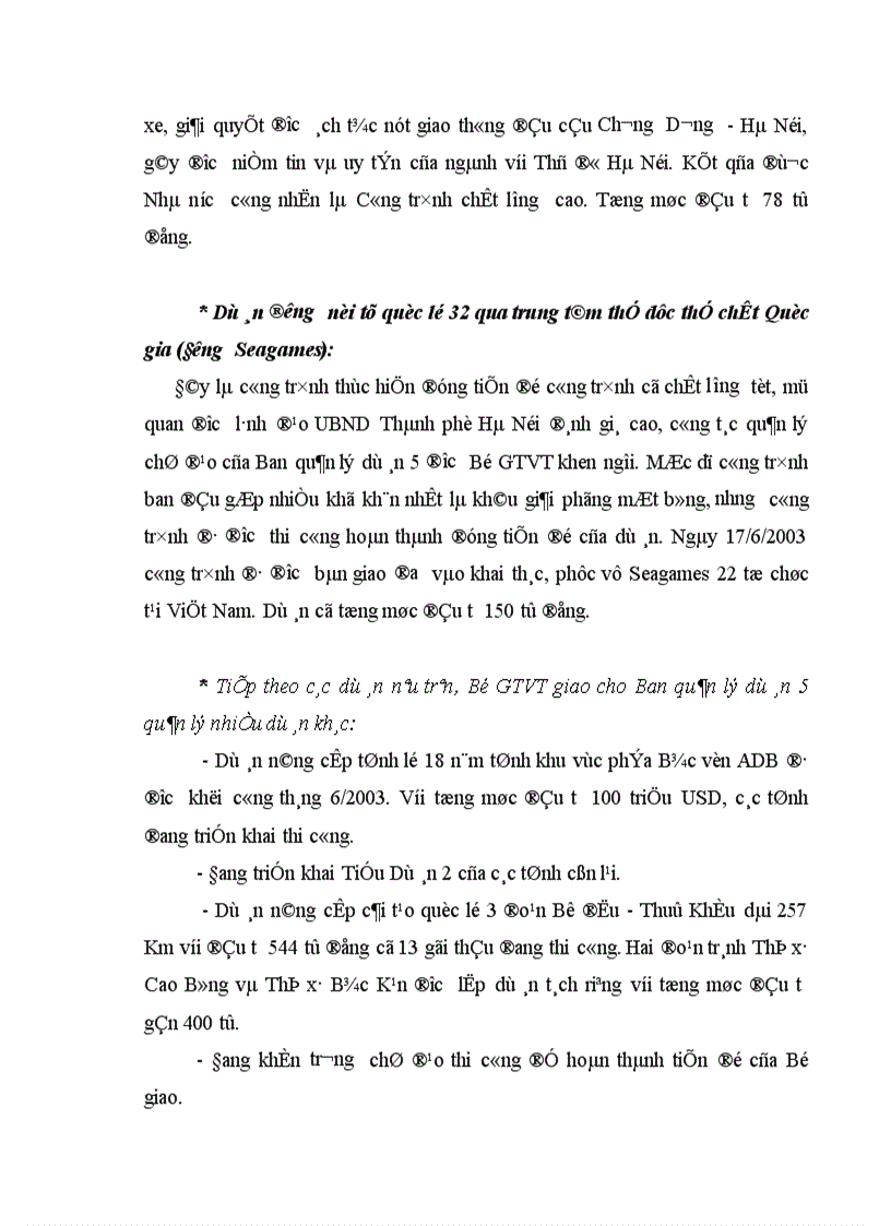 image for page thực trạng công tác tổ chức đấu thầu tại Ban quản lý dự án 5 bộ giao thông vận tải 1