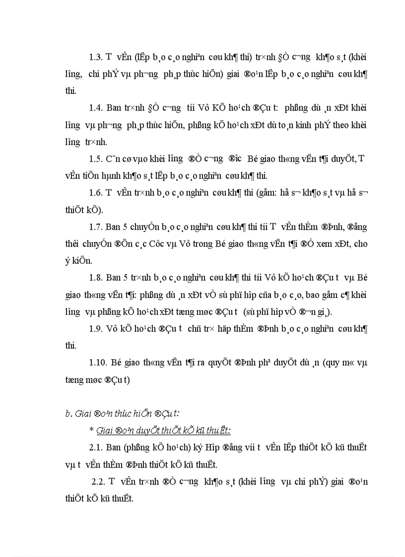 image for page thực trạng công tác tổ chức đấu thầu tại Ban quản lý dự án 5 bộ giao thông vận tải 1