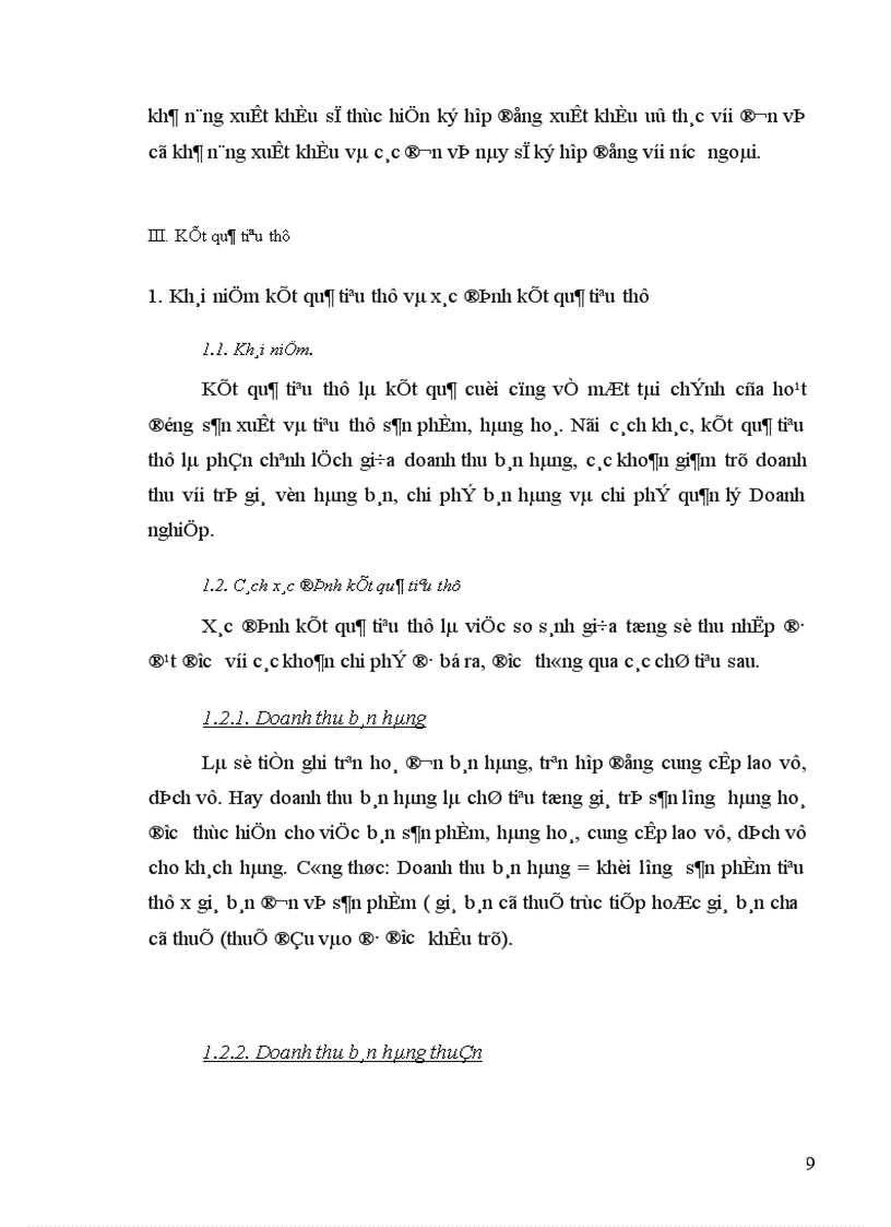 image for page Hoàn thiện công tác kế toán tiêu thụ và xác định kết quản tiêu thụ tại Tổng công ty xuất nhập khẩu và đầu tư IMEXIN
