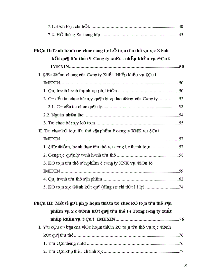 image for page Hoàn thiện công tác kế toán tiêu thụ và xác định kết quản tiêu thụ tại Tổng công ty xuất nhập khẩu và đầu tư IMEXIN