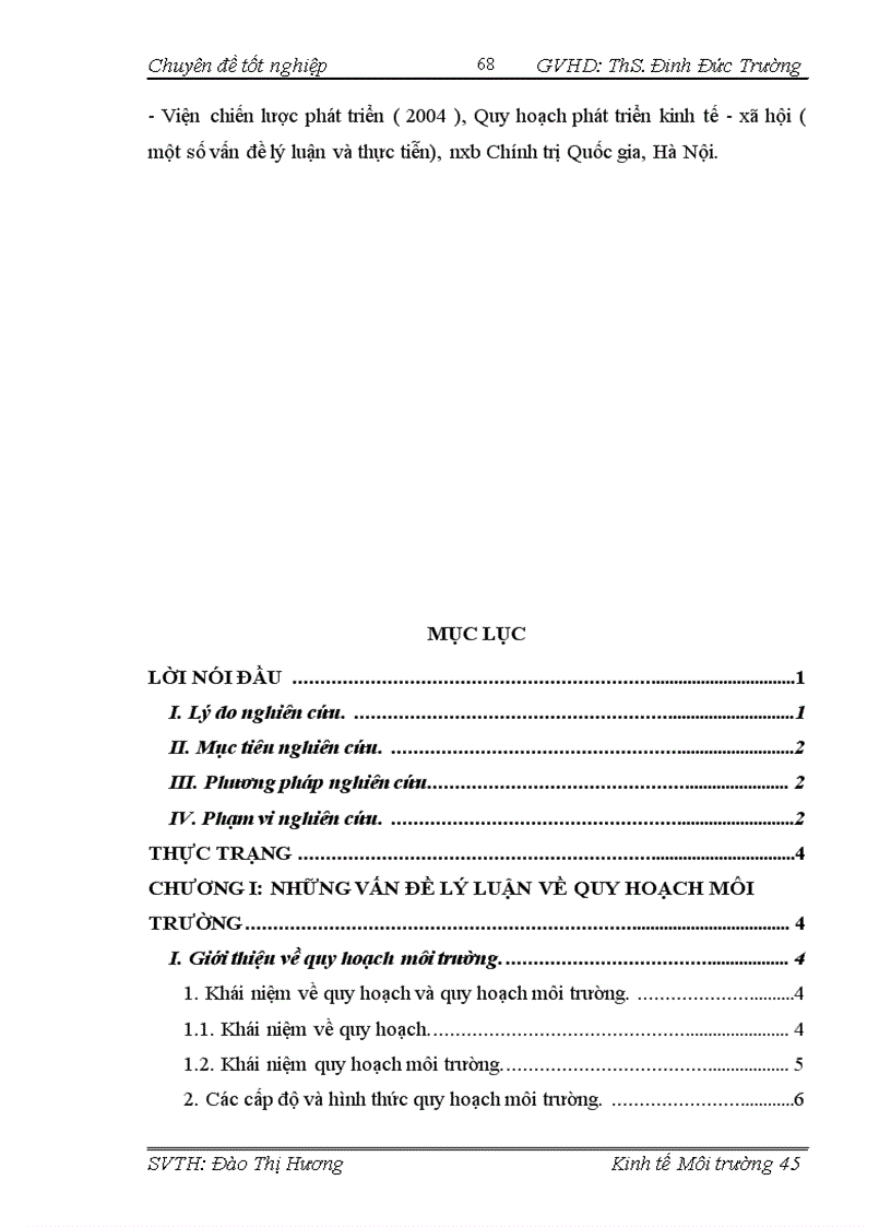 image for page Bước đầu đánh giá hiệu quả kinh tế xã hội và môi trường của quy hoạch môi trường thành phố Việt Trì tỉnh Phú Thọ giai đoạn 2004 2015