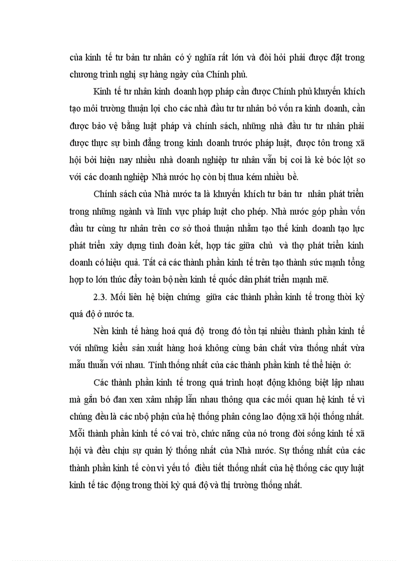 image for page Quan điểm toàn diện với việc phát triển nền kinh tế hàng hoá nhiều thành phần theo định hướng xã hội chủ nghĩa ở nước ta trong giai đoạn hiện nay 1