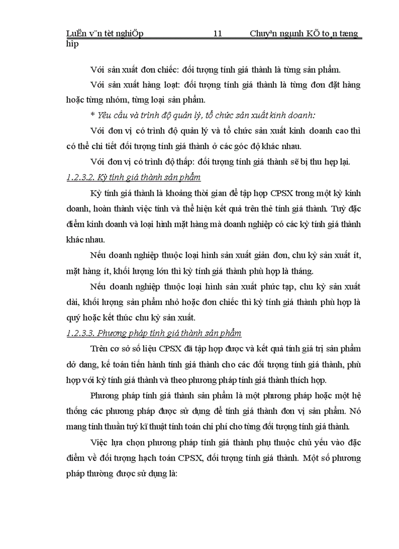 image for page Hạch toán chi phí sản xuất và tính giá thành sản phẩm tại Nhà máy Luyện thép Lưu Xá Công ty Gang thép Thái Nguyên