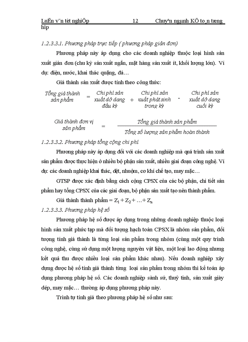image for page Hạch toán chi phí sản xuất và tính giá thành sản phẩm tại Nhà máy Luyện thép Lưu Xá Công ty Gang thép Thái Nguyên
