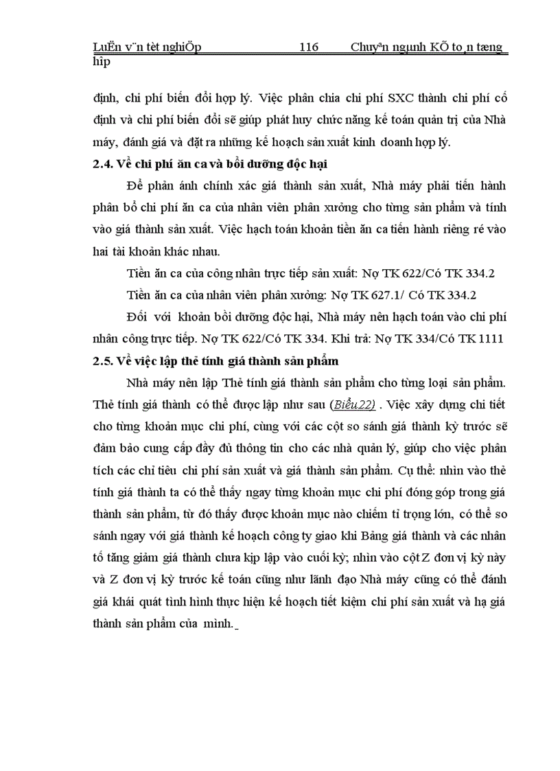 image for page Hạch toán chi phí sản xuất và tính giá thành sản phẩm tại Nhà máy Luyện thép Lưu Xá Công ty Gang thép Thái Nguyên