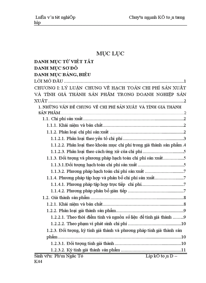 image for page Hạch toán chi phí sản xuất và tính giá thành sản phẩm tại Nhà máy Luyện thép Lưu Xá Công ty Gang thép Thái Nguyên