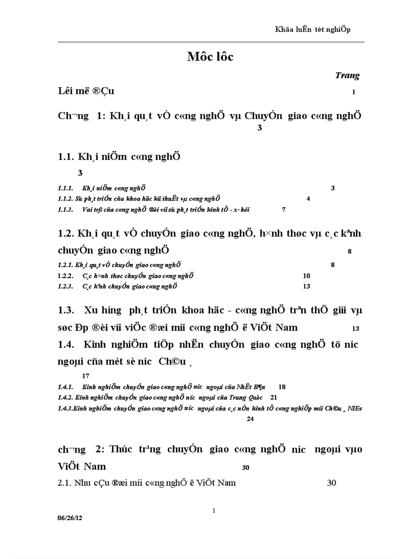 image for page Chuyển giao công nghệ nước ngoài vào Việt Nam thực trạng và giải pháp