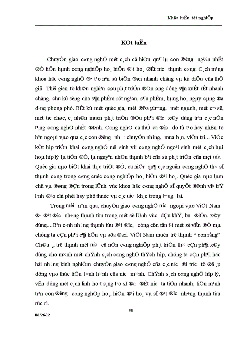 image for page Chuyển giao công nghệ nước ngoài vào Việt Nam thực trạng và giải pháp